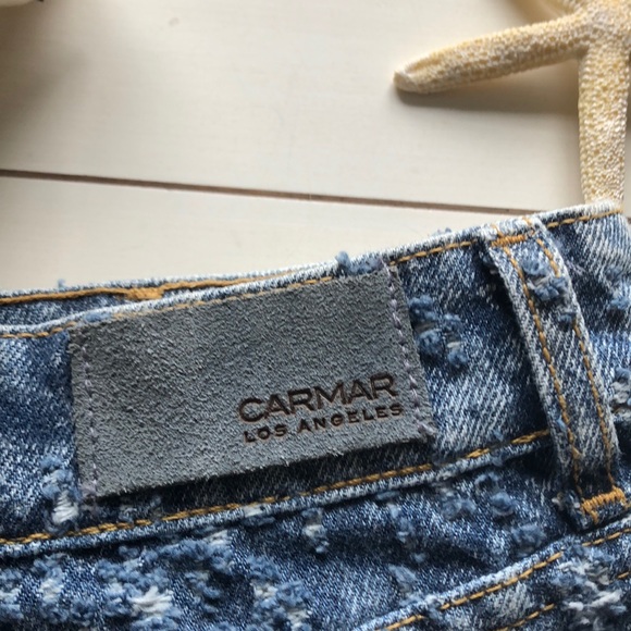 💘NWT!! Carmar LF Darwin Denim Skirt - Picture 8 of 8